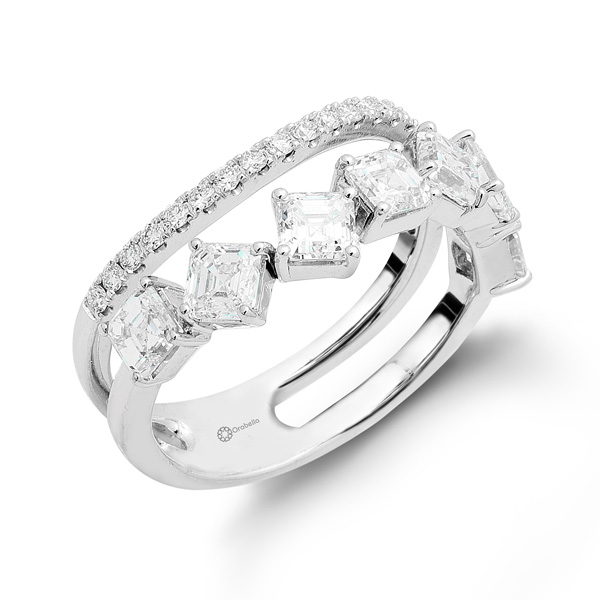 Asher Cut Fancy Ring ‘Be Unique. Be U’ Collection