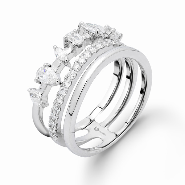 Fancy Mixed Ring ‘Be Unique. Be U’ Collection